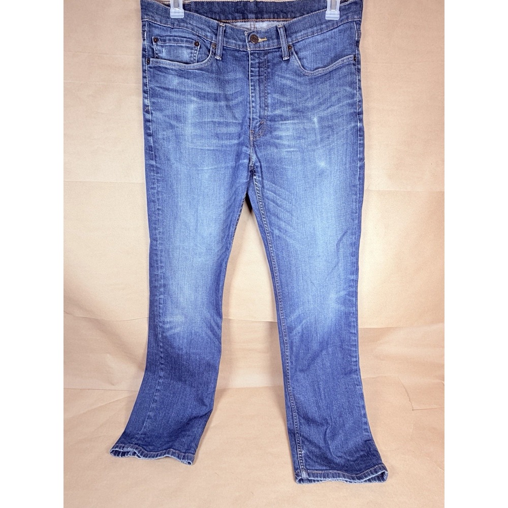 Levis 514 Jeans Mens 36x32 Straight Fit Blue Denim Medium Wash W36 L32